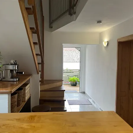Wohnung Mit Dachterasse Absberg Exterior foto